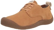 Trampki męskie - KEEN Męskie trampki skórzane Mosey Derby, jabłko cynamon/brzoza, 14 UK - miniaturka - grafika 1