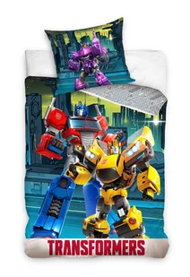 Komplet Pościeli Transformers TRA241002 140 x 200 cm - Pościel dla dzieci - miniaturka - grafika 1
