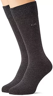Calvin Klein Skarpety męskie (2 sztuki), Ciemnoszary melanż, 43-45 EU - Skarpetki męskie - miniaturka - grafika 1