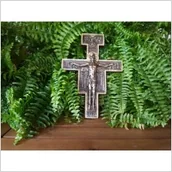 Dewocjonalia - RZEŹBA PRZEPIĘKNY KRZYŻ Z SAN DAMIANO - VERONESE (WU76405A5) - miniaturka - grafika 1