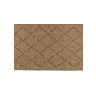 Inspire Dywan zewnętrzny Kitimat Natural brązowo-czarny 160 x 230 cm - Dywany zewnętrzne - miniaturka - grafika 1