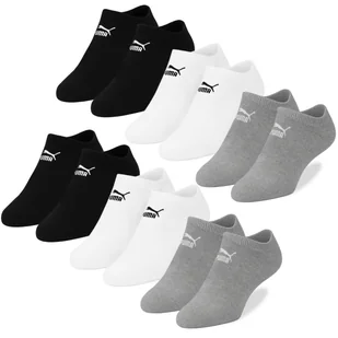 Puma Skarpety Męskie Stopki Sneaker Zestaw Bawełna Mix 6 par Rozmiar 43/46 - Skarpetki męskie Puma Skarpety Męskie Stopki Sneaker Zestaw Bawełna Mix 6 par Rozmiar 43/46 - Skarpetki męskie - miniaturka - grafika 1