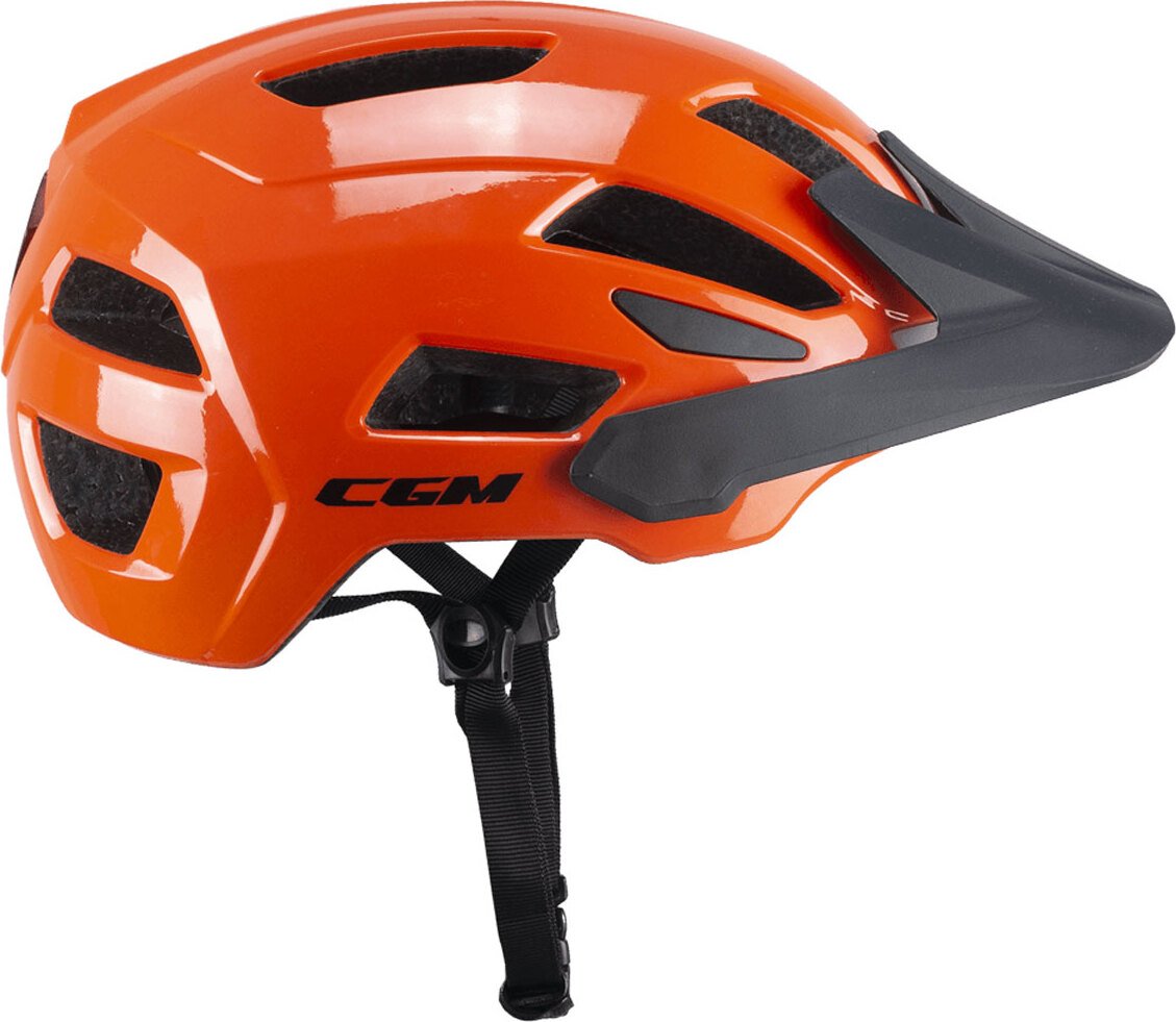 Zatwierdzony kask rowerowy CGM 890A SENTIERO MONO pomarańczowy rozmiar M