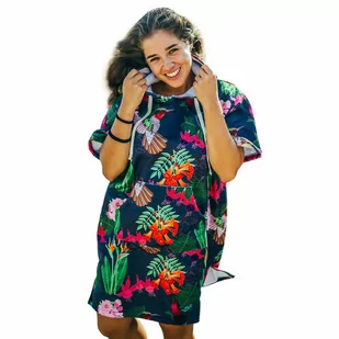 Teenager surf ponczo Hummingbird, 60 x 90 cm - Ręczniki - miniaturka - grafika 1