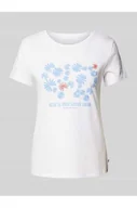 Koszulki i topy damskie - T-shirt o kroju regular fit z czystej bawełny - Tom Tailor Denim - miniaturka - grafika 1