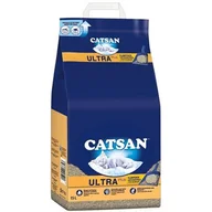 Żwirek dla kotów - Catsan Ultra Żwirek zbrylający się - 2 x 15 l 447604.1 - miniaturka - grafika 1
