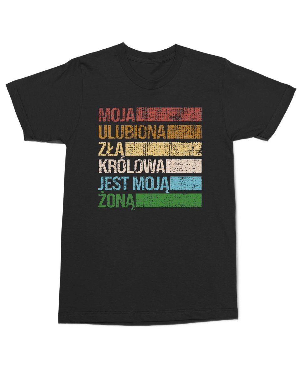 Koszulka z nadrukiem dla Męża napisami Prezent Śmieszna L