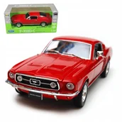 Samochody i pojazdy dla dzieci - Ford Mustang GT 1967 Samochód Auto model w skali 1:24 WELLY - miniaturka - grafika 1