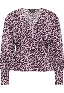 NAEMI Bluzka damska 19520108-NA01, fioletowa, XL, liliowy, XL - Bluzki damskie - miniaturka - grafika 1