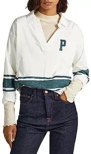 Pepe Jeans Sukienka damska Cleo, Biały (mysz), L - Sukienki - miniaturka - grafika 1
