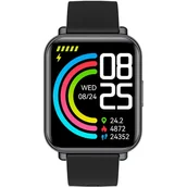 Smartwatch - Niceboy Watch 4 NFC Czarny - miniaturka - grafika 1