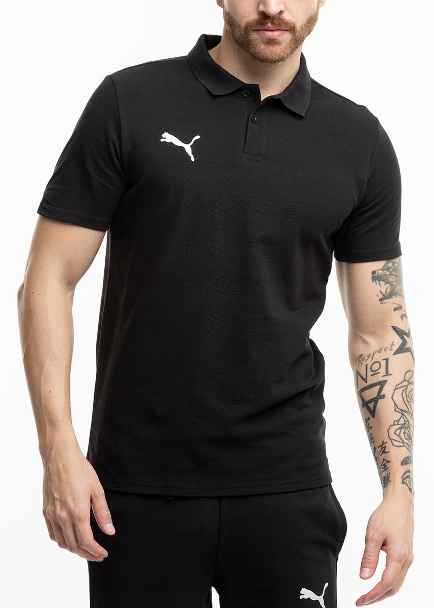 PUMA koszulka męska t-shirt polo sportowa polówka Team Goal roz.S