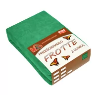 Prześcieradła dla dzieci - Prześcieradło frotte z gumką 70x140 zielone trawiaste 049 grube 200g/m2 KARO - miniaturka - grafika 1