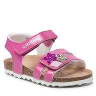 Sandały damskie - Geox Sandały B S.Chalki G. A B152RA 000HH C8002 M Fuchsia - miniaturka - grafika 1