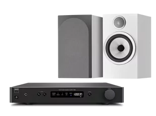 NAD C338 (czarny) + 706 S3 (biały) - Zestawy stereo - miniaturka - grafika 1