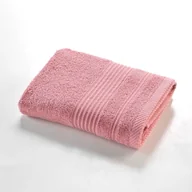 Ręczniki - Różowy bawełniany ręcznik frotte 50x90 cm Tendresse – douceur d'intérieur - miniaturka - grafika 1