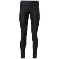 Legginsy - Damskie Legginsy REEBOK WOR BIG LOGO TIGHT HB1058 – Czarny - miniaturka - grafika 1