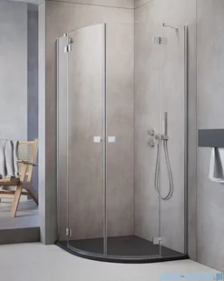 Radaway Essenza Pdd kabina 80x100cm szkło przejrzyste 1385002-01-01L/1385003-01-01R - Kabiny prysznicowe - miniaturka - grafika 1