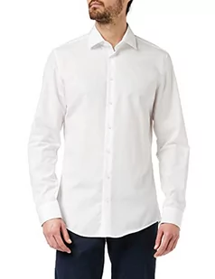 Seidensticker Męska koszula biznesowa Slim Fit – bez konieczności prasowania, wąska koszula z kołnierzem Kent – długi rękaw – 100% bawełna - Koszule męskie - miniaturka - grafika 1