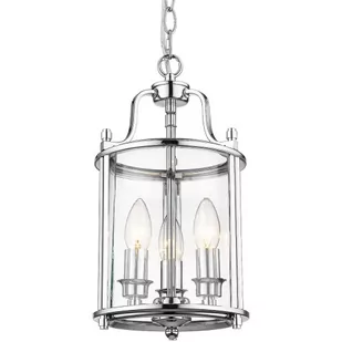 Cosmo Light Lampa wisząca NEW YORK P03427CH - Lampy sufitowe - miniaturka - grafika 1
