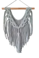 Dekoracje domu - MAKRAMA ZAWIESZKA DEKORACJA ŚCIENNA BOHO POLSKIE RĘKODZIEŁO - miniaturka - grafika 1