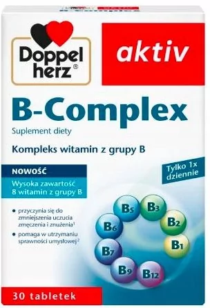 Doppelherz Aktiv B-Complex 30 tabletek