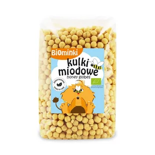 BIOMINKI Kulki Miodowe BIO 500g - Biominki - Inne słodycze - miniaturka - grafika 1