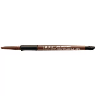 Gosh The Ultimate eyeliner With a Twist Automatyczna kredka do oczu 03 Brownie - Eyelinery - miniaturka - grafika 1