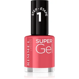 Rimmel London Super Gel firmy Kate Moss lakier do paznokci Duo Pack, 12, SOUL Session cieni, Nude 34776273032 - Odżywki do paznokci - miniaturka - grafika 1