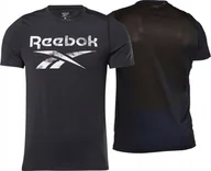 Koszulki męskie - T-shirt Reebok Koszulka Męska Treningowa Termoaktywna Oddychająca M - miniaturka - grafika 1