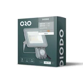 Oświetlenie warsztatowe - Naświetlacz LED oro diodo 10 W neutralna biel nw czujnik pir - miniaturka - grafika 1