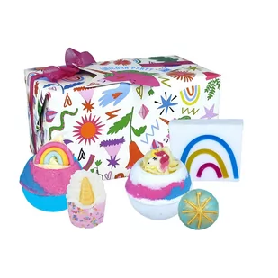 Bomb Cosmetics Unicorn Party zestaw upominkowy do kąpieli 5szt - Kosmetyki do kąpieli - miniaturka - grafika 1