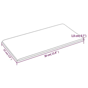 Lumarko Panele ścienne, 12 szt., jasnoszare, 30x15 cm, aksamitne - Panele ścienne i boazeria - miniaturka - grafika 9