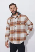 Koszule męskie - Koszula Wierzchnia Carhartt Rugged Flex Flannel Fleece Lined - miniaturka - grafika 1