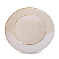 Tace i patery - Patera Dekoracyjna Ceramiczna Simona 30X30 Beżowa - miniaturka - grafika 1