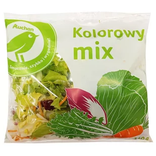 Auchan - Sałatka kolorowy mix - Zdrowa żywność - miniaturka - grafika 1