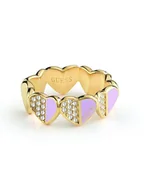 Pierścionki - Pierścionek Guess Lovely Jubr03049Jwyglc56 - miniaturka - grafika 1
