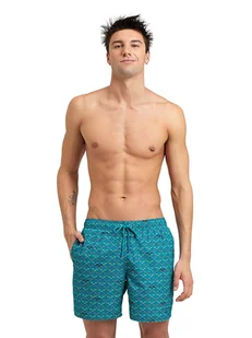 Arena Szorty kąpielowe w kolorze niebieskim - Kąpielówki męskie - miniaturka - grafika 1