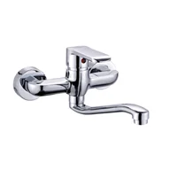 Baterie kuchenne - Invena Bateria zlewozmywakowa Siros ścienna - miniaturka - grafika 1