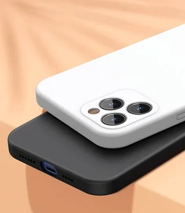 Baseus Liquid Silica Gel Case Elastyczne żelowe etui iPhone 12 Pro Czarny (WIAPIPH61P-YT01) WIAPIPH61P-YT01 - Etui i futerały do telefonów - miniaturka - grafika 25