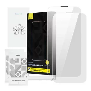 Szkło ochronne Baseus Corning do iPhone 13 Pro Max / 14 Plus - Szkła hartowane na telefon Szkło ochronne Baseus Corning do iPhone 13 Pro Max / 14 Plus - Szkła hartowane na telefon - miniaturka - grafika 1