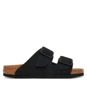 Klapki i japonki damskie - Klapki Birkenstock Arizona Wire Buckle 1031771 Czarny - miniaturka - grafika 1