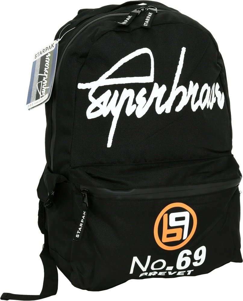 Plecak Dla Dzieci Wyprawka Szkolna Plecak młodzieżowy BV2 Black Starpak Set
