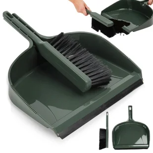 Zmiotka z szufelką duża - Miotły, szufle, mopy - miniaturka - grafika 1