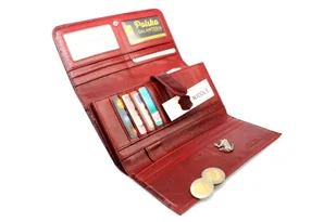 Portfel Damski Skórzany NICOLE 74020 Długi Suwak Wewnątrz Dodatkowy Organizer Skóra Naturalna - Portfele Portfel Damski Skórzany NICOLE 74020 Długi Suwak Wewnątrz Dodatkowy Organizer Skóra Naturalna - Portfele - miniaturka - grafika 9