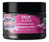 Maski do włosów - Ronney Ronney Smoothing Silk Sleek Maska wygładzająca do włosów cienkich i matowych 300 ml - miniaturka - grafika 1