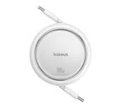 Kable USB - Baseus USB-C - USB-C Free2Draw PD 100W 1m Biały - miniaturka - grafika 1