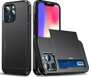König Design Etui kompatybilne z Apple iPhone 13 Plastikowe, miękkie etui na telefon komórkowy - Etui na telefon komórkowy czarne - Etui i futerały do telefonów - miniaturka - grafika 1