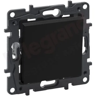 Legrand Łącznik pojedynczy Niloe Step 863501 czarny - Kostki, złączki, wtyczki - miniaturka - grafika 2
