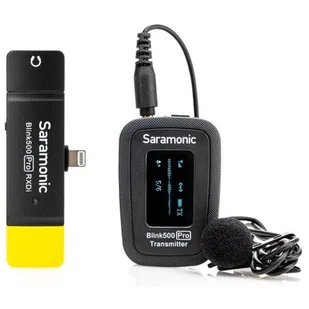 Saramonic Zestaw do bezprzewodwej transmisji dźwięku Blink500 Pro B3 RXDI + TX) - Kamery cyfrowe - akcesoria - miniaturka - grafika 1